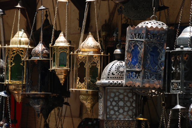 Lamps in coptic cairo